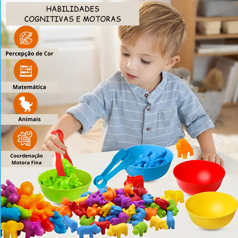 Classificação Montessori de Animais + Brinde Exclusivo