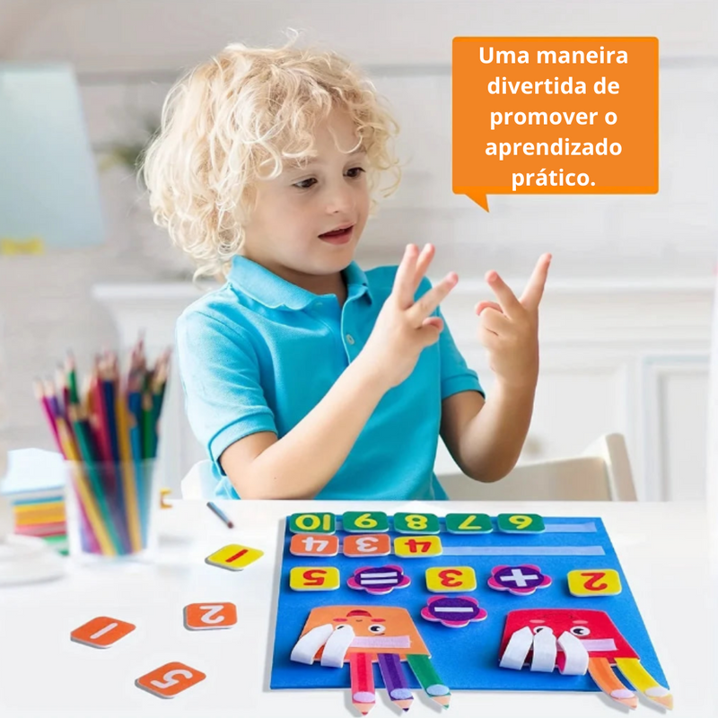 Jogo Matemático Montessori