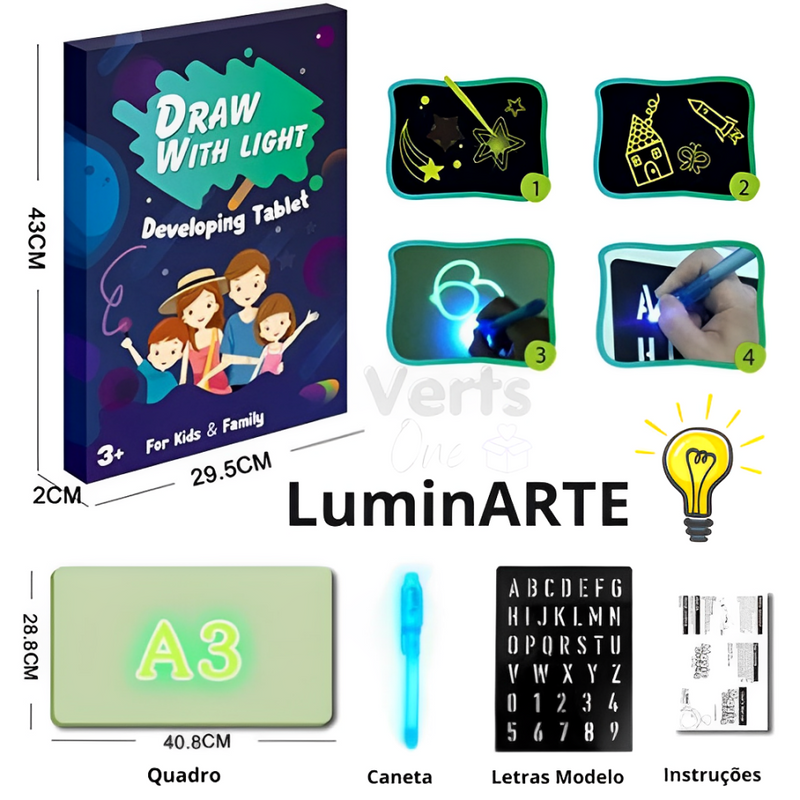 LuminARTE - Quadro Mágico + Brinde Exclusivo