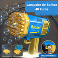 Super Lançador de Bolhas de Sabão